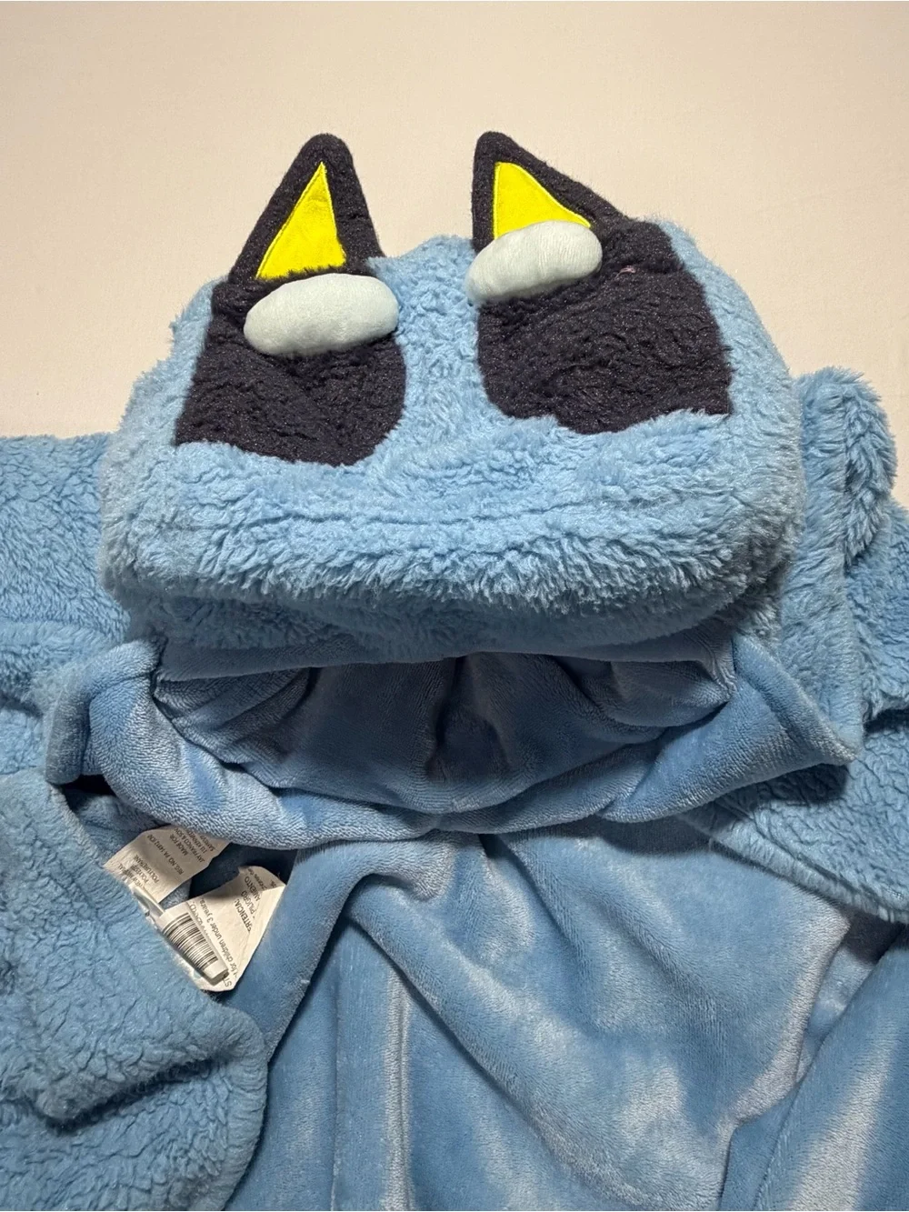 Bluey Plush Hooded Blanket with Cartoon Ears